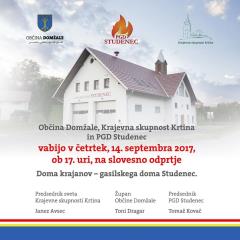 Odprtje gasilskega doma